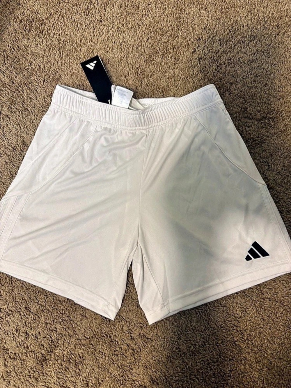 adidas women Shorts Athletic Shorts White Small